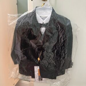 Toddler tuxedo. Never worn. Peanut Butter Collection from Men's Wearhouse.